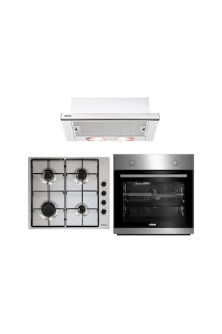 Altus ALA 132 I - ALA 182 GID - AL 37 I Inox Ankastre Set