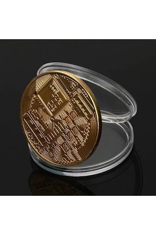 Buffer Bitcoin Madeni Hatıra Parası Madeni Bitcoin Hediye Sikke Para