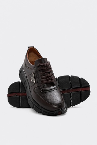 Fast Step Hakiki Deri Kahve Floter Kahve Erkek Casual 396maprd030