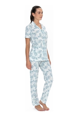 U.s. Polo Assn. Kadın Mavi Pijama Takım Mavi