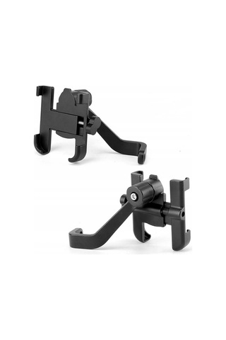 Alüminyum Gövdeli Metal Ayna Bağlantılı Motosiklet Telefon Tutucu 7 İnç Xl - 9012472741221ynt