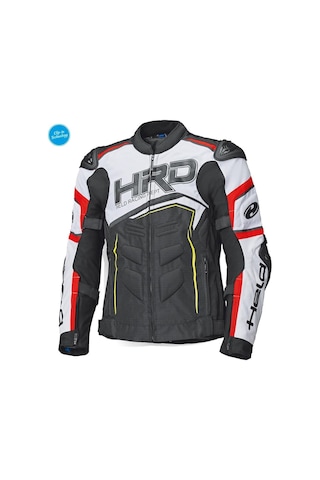 Held Safer Srx Sport Korumalı Motosiklet Montu Siyah Beyaz Kırmızı