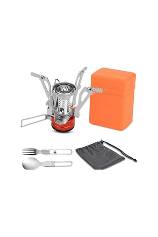 Dianziye Kampçılar İçin Taşınabilir Alüminyum Alaşımlı Mini Ocak Seti - 3000w Çok Renkli