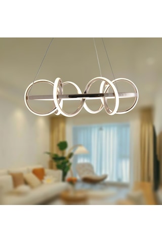 Tt314-fsr Tt Ayd. Sarı Işık B.sarmal Fransızsarıkaplama Avize Rosegold