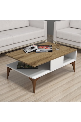 Ferniso Mobilya Orta Sehpa Çam-beyaz