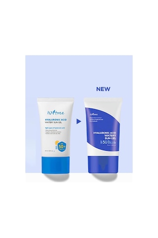 Isntree Hyaluronic Acid Watery Sun Gel 50 Ml Kimyasal Filtreli 8 Tip Hyalüronik Asit İçeren Spf50+ Güneş Koruyucu Bakım Jeli