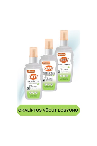 Okaliptus Sinek Ve Kene Kovucu Losyon 100 Ml 3'lü Set