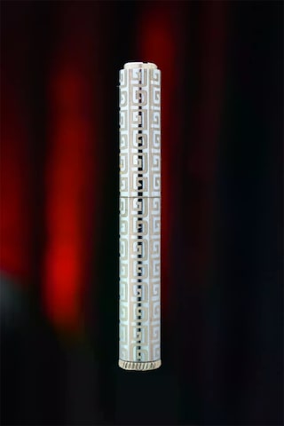 Caka Lighter Labirent Desen Silver Benzinli Çakmak - Ckl-008