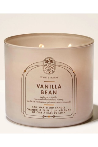 Vanilla Bean Büyük Mum 411 G Beyaz Vanilla Bean Büyük Mum 411 G Beyaz