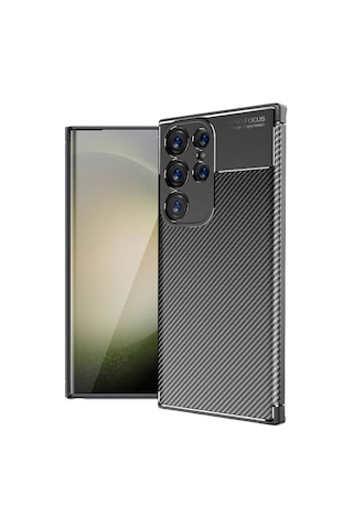 Vendas Samsung Galaxy Uyumlu  S24 Ultra Kılıf Zore Negro Silikon Kapak