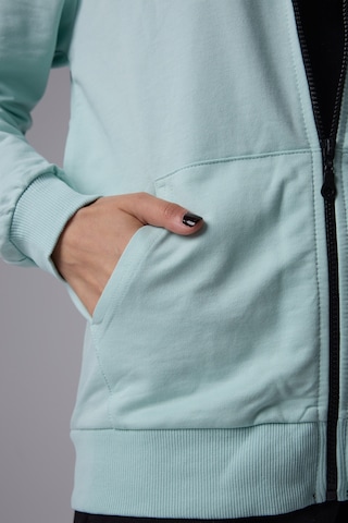 Defys Defy S Kadın Oversize Kapüşonlu Fermuarlı Cepli Sweatshirt Su Yeşili - 527346818 Su Yeşili