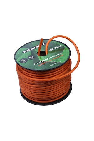 Megavox 8 Ga Rulo Kablo 50 Metre