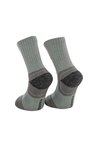 Thermoform Running Çocuk Çorap Gri Çok Renkli