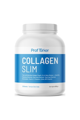 Proftürker Collagen Slim 600 G- Kolajen İçeren Diyet Takviyesi