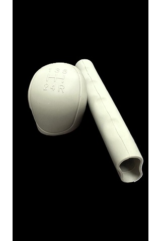 Oto Araç Bej Silikon El Freni Ve Manuel Vites Topuzu Kılıfı 5 Vit Diğer