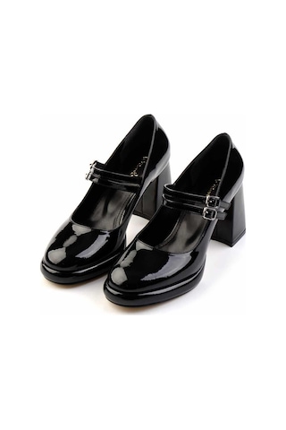 Siyah Kadın Klasik Topuklu Ayakkabı K01231414508 Siyah