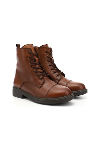 Gönderi R Kadın Taba Antik Fermuarlı Hakiki Deri Postal Bot Dkzb61342411 Taba