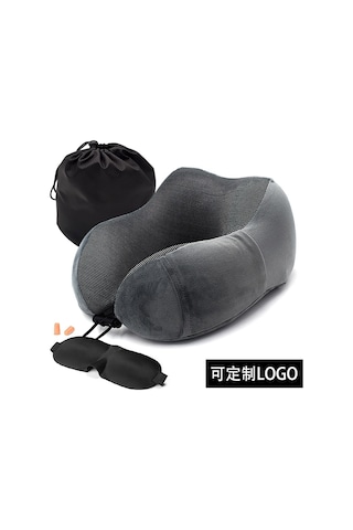 Jeehugo Kuru Yıkama U Yastığı, Seyahat Ve Araba İçin Boyun Desteği, Hafıza Yünü, Boyun Egzersizi, Konuk Mavisi + Çantası Diğer