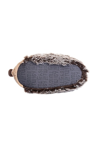 Twigy Kirpi Çocuk Hayvanlı Panduf Gri 28/35 CC0651