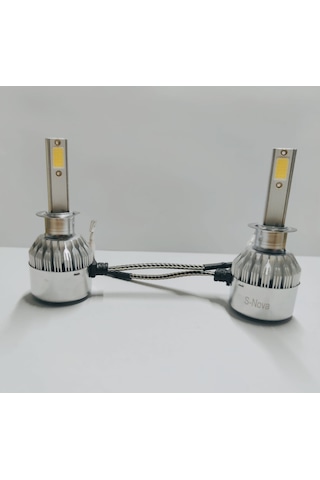 Supernova Buz Mavi H1 Simsek Etkili Zenon Cob Led Xenon Led Headl