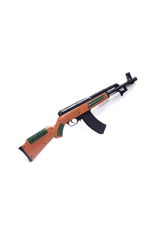 Boncuk Atan Tüfek Ak47 Boncuklu Oyuncak Tabanca Silah 58 CM