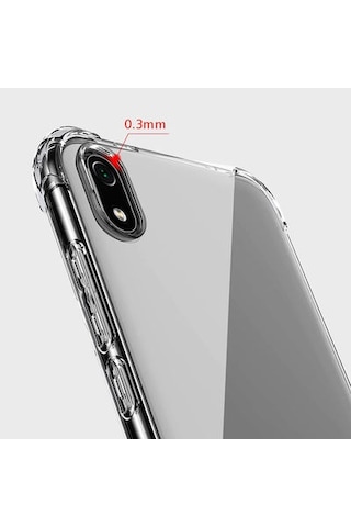 Huawei Uyumlu Y5 2019 Nitro Anti Shock Silikon Kılıf