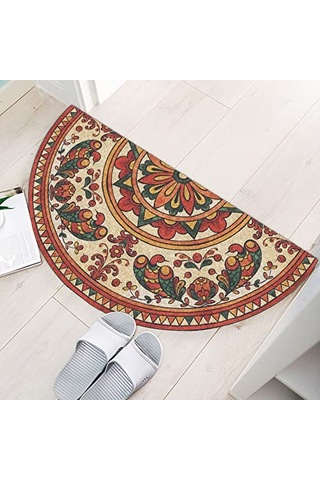 Dekoratif Kapı Önü Paspas, Dış Mekan/ev İçi/banyo/mutfak/yatak Odası/giriş Paspasları Yrmp 002, 30x60 Çok Renkli