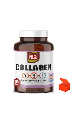 Ncs Hidrolize Collagen Type 1-2-3 Vitamin C 90 Tablet + Hap Kutusu