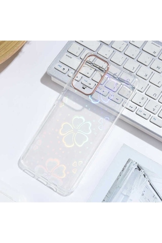 Xiaomi Redmi Note 11t 5g Kılıf Zore Sidney Desenli Sert Kapak Flower No3