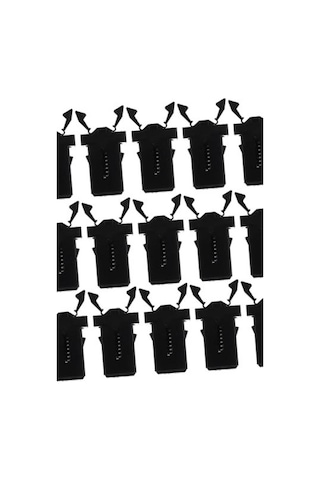 Mithra Life 2 Adet Çöp Kovası Yedek Kilidi Klipsi Mıt1096 Siyah