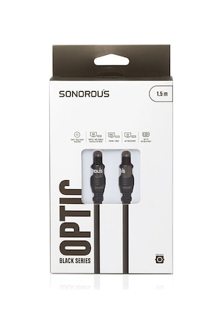 Sonorous Black Series Fiber Optik Kablo 1.5 Metre