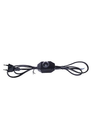 220V Dimmer Arapuar Anahtarlı Fiş Kablo 1,5 Metre