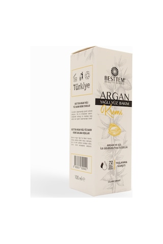 Besttem Argan Yağlı Yüz Bakım Kremi 100 ML