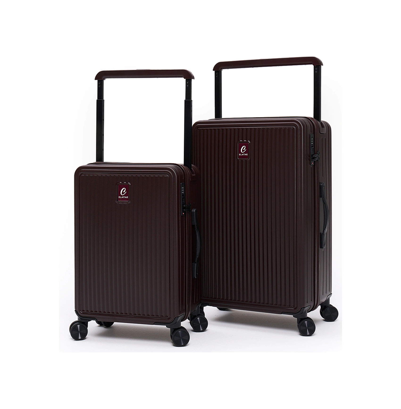 Elatae Vouge Exclusive Ultra Strong 2'li Valiz Seti Orta Boy - Kabin Boy Mor V10737 Mor