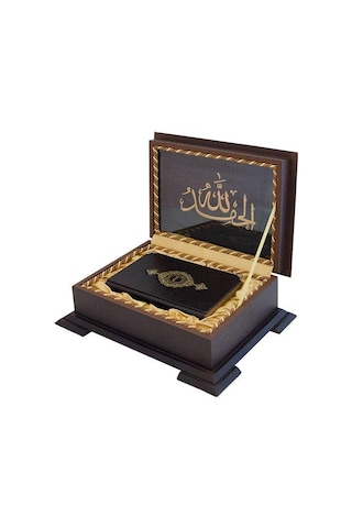 Hayrat Ahşap Kutulu Çanta Boy Kuranı Kerim -0323- Ak001