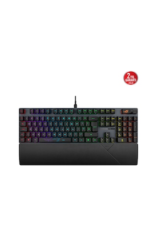 Asus Rog Strıx Scope Iı Rx Red Switch Türkçe Rgb Mekanik Gaming Klavye