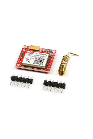 SIM800L Antenli Seri Haberleşmeli GSM GPRS Modülü (Çin Çipli)