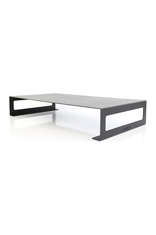 Metal Monitör Standı - Siyah - Monitör Yükseltici - Laptop Standı - Organizer - Sms1bl
