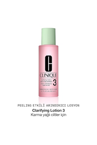 Clinique Clarifying Lotion 3 Nemlendirici Etkili Losyon 200 ML