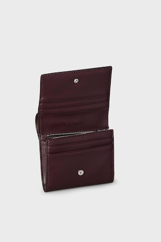 Calvin Klein Logolu Cüzdan Lv04f1156gbap Kadın Cüzdan Lv04f1156g Bap Bordo