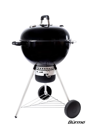 Partner 55.00 Black Profesyonel Kömürlü Barbekü Siyah