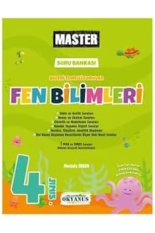 Okyanus 4. Sınıf Master Fen Bilimleri Soru Bankası