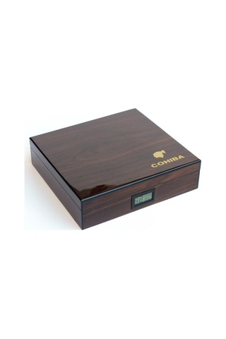 Cohiba Kahverengi Desenli Humidor Puro  Kutusu