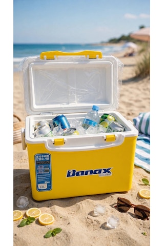 Banax Cool Land 12l Buzluk 2100 Beyaz - Sarı