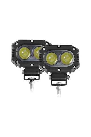 Offroad Sis Lambası 40w Beyaz-amber Çakarsız 12-30v / Lass298
