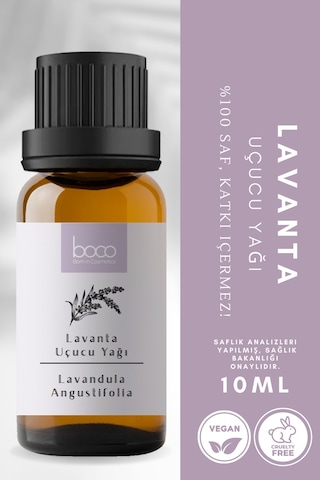 Boco Born In Cosmetics %100 Saf Lavanta Uçucu Yağı 10 ML