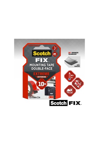 Scotch 4002-5 Extra Güçlü Montaj Bandı