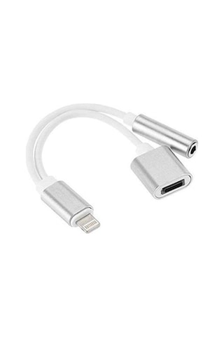 Apple Uyumlu iPhone X Xr Xs Max Plus Lightning Kulaklık Şarj Çevirici 4428A Dö