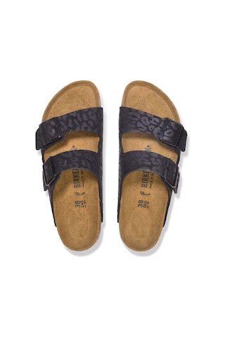 Birkenstock Arızona Bf Leopard Unisex Terlik Brk1030563 Siyah