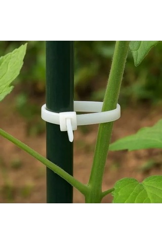 3.6x150 Mm Beyaz Plastik Cırt Kelepçe - Çok Amaçlı, Dayanıklı Ve Kolay Kullanım 0.45 - Beyaz - Düz - 100m